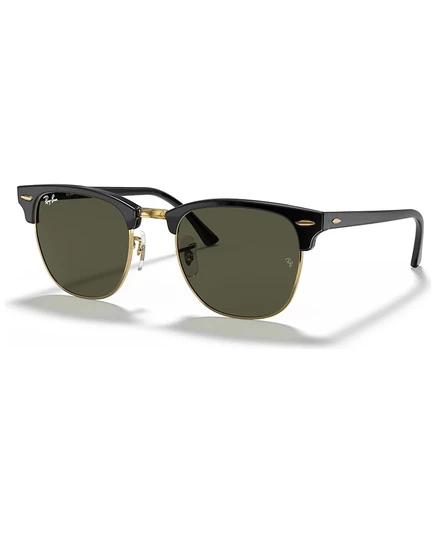 Унисекс солнцезащитные очки Ray Ban Clubmaster, черные