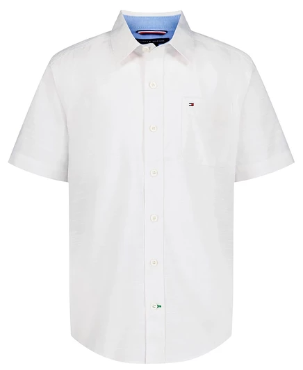 Рубашка для мальчиков Tommy Hilfiger 2T–7, белая