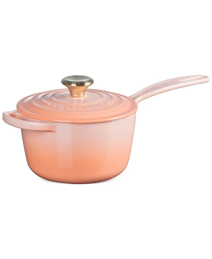 Чугунный сотейник Le Creuset Signature 1,7 л, персиковый