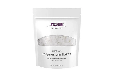 Магниевые хлопья NOW Foods, 751 г