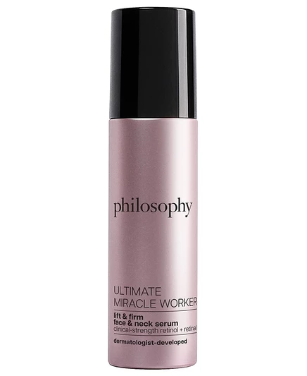 сыворотка для подтяжки и укрепления кожи лица и шеи philosophy Ultimate Miracle Worker, 1,6 унции, без цвета