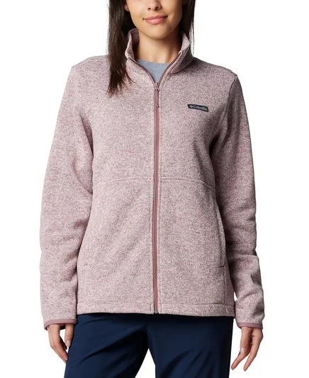  Женский эластичный флисовый топ Alto Pass на молнии fig heather
