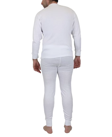 Мужские зимние утепленные топ и низ Galaxy By Harvic, комплект из 2 предметов white