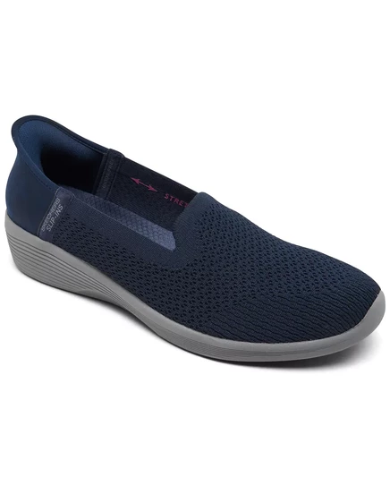 Женские слипоны Skechers Arya - прогулочные кроссовки Sweet Voice от Finish Line navy