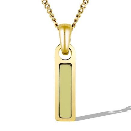 Мужская цепочка Vincero Birthstone, золотая