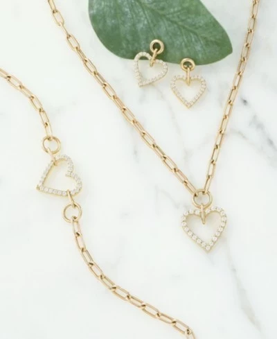 Украшения Wrapped In Love «Сердце», золото 14 карат