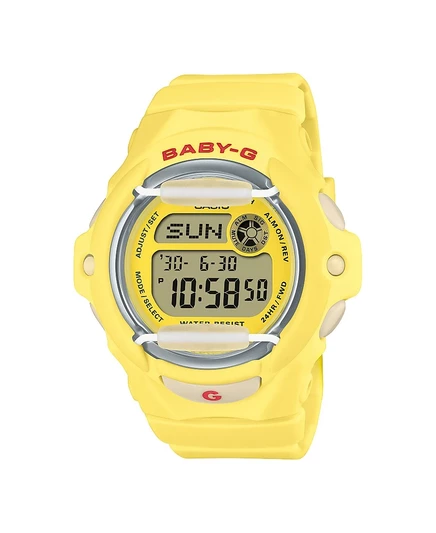 Женские японские кварцевые часы G-Shock из желтой смолы, 42,6 мм