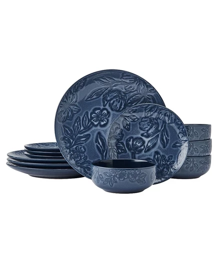 Столовый набор Pfaltzgraff Garden Elegance на 4 персоны, синий
