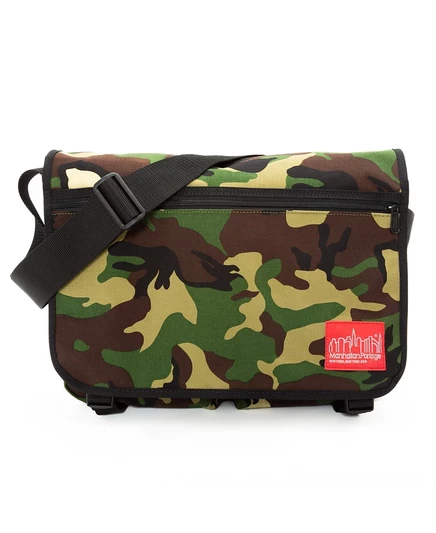 Женская сумка‑мессенджер Manhattan Portage Europa большая нейлоновая, зеленая