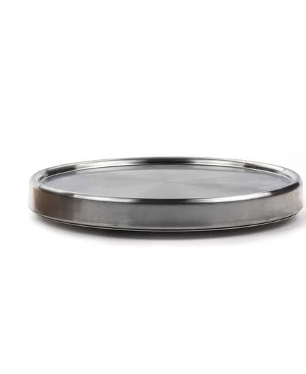 Поворотная подставка rsvp international tool crock 21 см из нержавеющей стали, серая