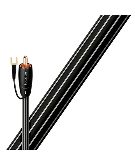 Соединительный кабель AudioQuest Black Lab RCA–RCA 3 м для сабвуфера, черный