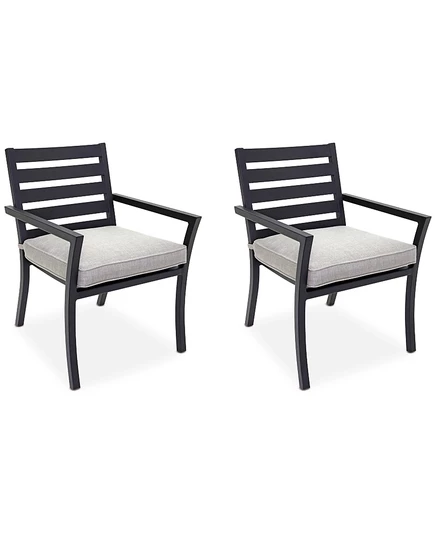 Комплект обеденных стульев Astaire Outdoor из 2 предметов, созданный для Macy's