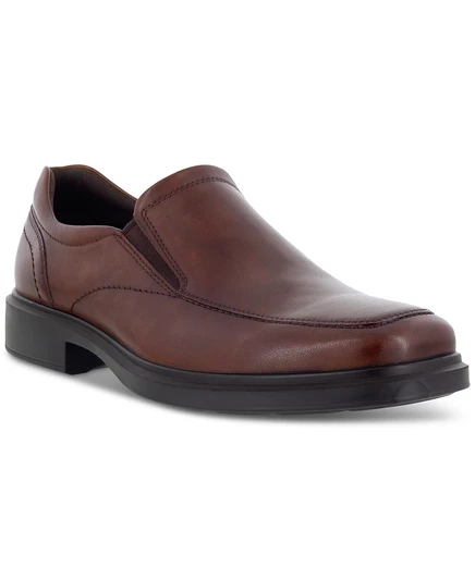 Мужские мокасины Ecco Helsinki без застежки brown