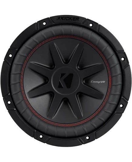 Сабвуфер kicker compvr 10″ 4 ом двойная катушка, черный