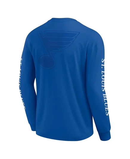 Мужская футболка Fanatics St. Louis Blues Elements Strive, синяя