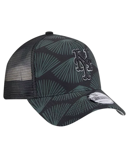 Мужская бейсболка New Era 9FORTY New York Mets, черная