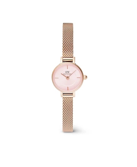 Женские аналоговые часы Daniel Wellington из нержавеющей стали цвета розового золота, 19 мм, розовые