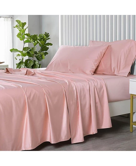 Постельный комплект Egyptian Linens CoolPlus, розовый