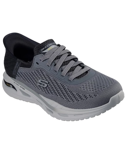 Мужские слипоны Skechers свободного кроя: Повседневные широкие прогулочные кроссовки Arch Fit Orvan - Drex от Finish Line