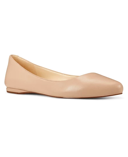 Женские балетки Nine West Speakup, светло-бежевая кожа
