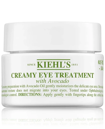 Крем для глаз Kiehl's с авокадо, 15 мл, белый