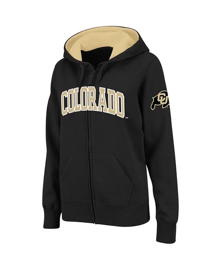 Женское худи Colosseum Colorado Buffaloes, черное
