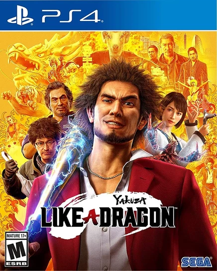 Игра для PS4 Sega Yakuza: Like a Dragon, белая