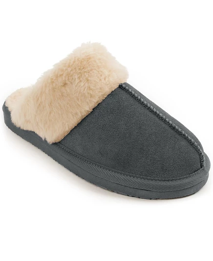 Женские тапочки Minnetonka Chesney Slide, угольные