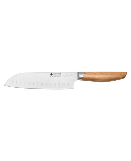 Кухонный нож Henckels Pakka Santoku 7″, бежевый