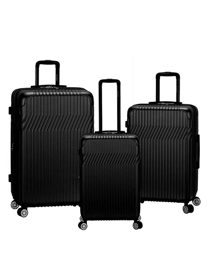 Rockland Pista, 3 шт. Набор для багажа Hardside Spinner
