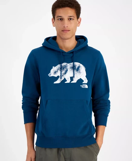  Мужская толстовка с принтом Bear On The Move The North Face midnight p