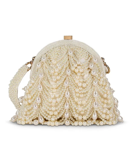 Женский клатч Jewel Badgley Mischka Dottie Pearl, айвори