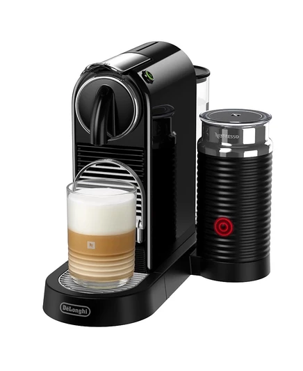 Кофемашина Nespresso CitiZ с Aeroccino, черная