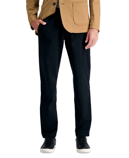 Мужские брюки Haggar Life Khaki Straight Fit, черные