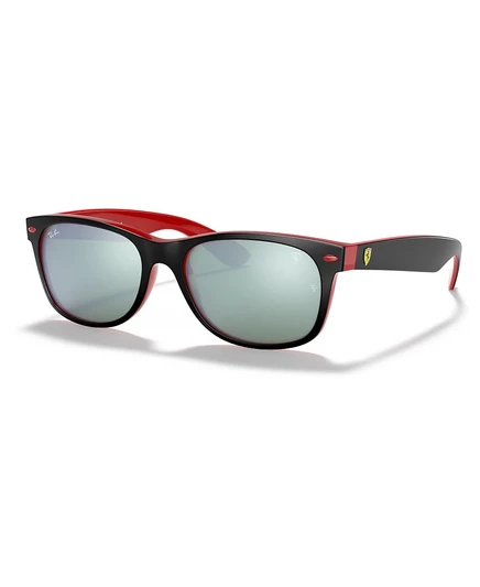 Унисекс солнцезащитные очки Ray-Ban RB2132M Scuderia Ferrari 55 мм, черные