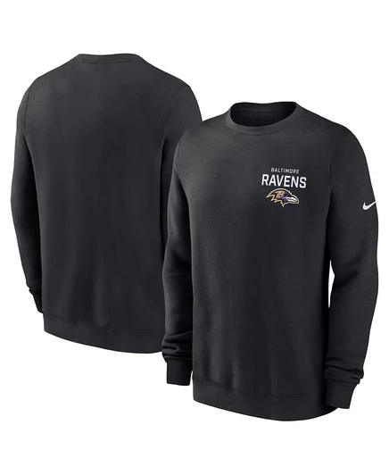 Мужской пуловер Nike Primetime Baltimore Ravens, черный