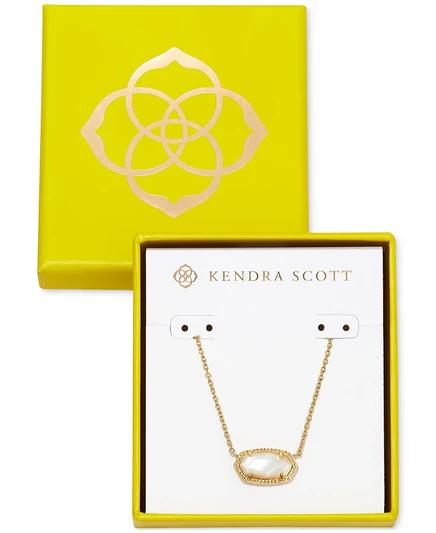 Женское колье Kendra Scott Elisa, коричневое