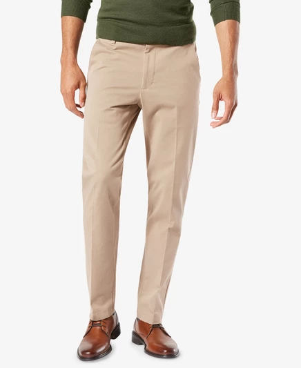  Мужские брюки-стрейч Workday Smart 360 Flex Slim Fit цвета хаки safari beige