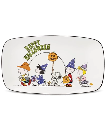 Поднос для закусок Lenox The Great Pumpkin, кремовый