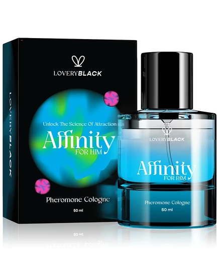 Мужская туалетная вода Lovery Black Affinity 50 мл с феромонами