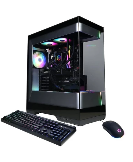 ПК CyberPowerPC Gamer Supreme, 32ГБ/2ТБ, 9060XT, черный