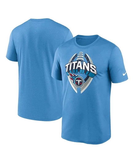 Мужская футболка Nike Tennessee Titans Legend Icon, голубая