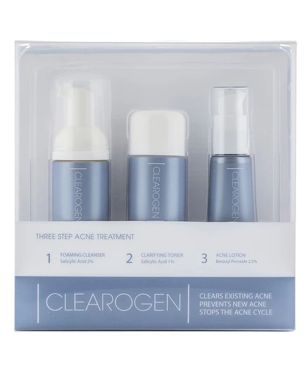 Набор Clearogen для лечения акне на 1 месяц с бензоилпероксидом