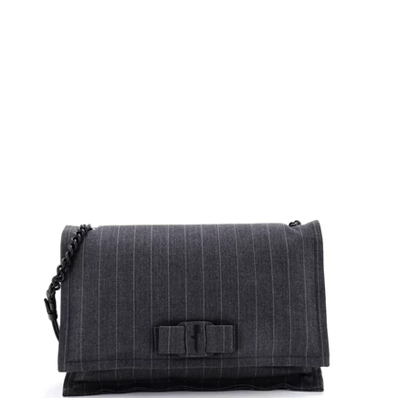 Женская сумка Salvatore Ferragamo Viva Bow, серая