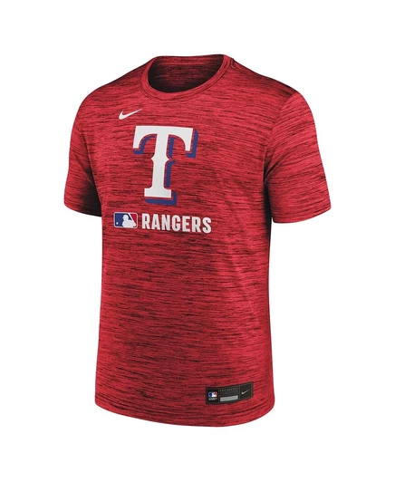 Мужская футболка Nike Velocity Texas Rangers Dri-FIT, красная