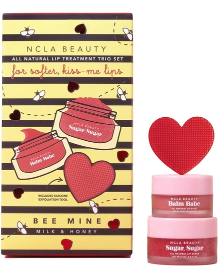 NCLA Beauty, 3 шт. Набор для ухода за губами Bee Mine без цвета