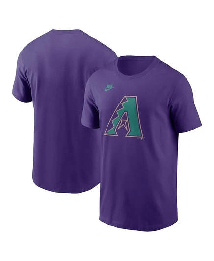 Мужская футболка Nike Cooperstown Diamondbacks, фиолетовая