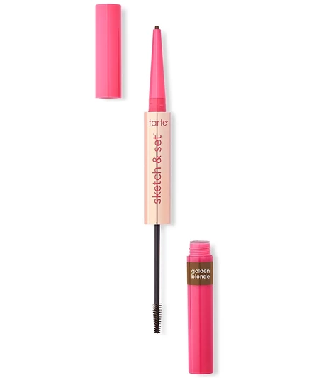 карандаш для бровей и тонирующий гель tarte™ Big Ego Sketch & Set золотистый блонд