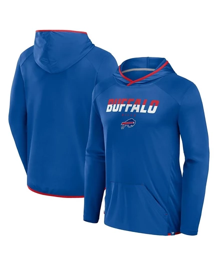 Мужская толстовка Fanatics Buffalo Bills с капюшоном, синяя