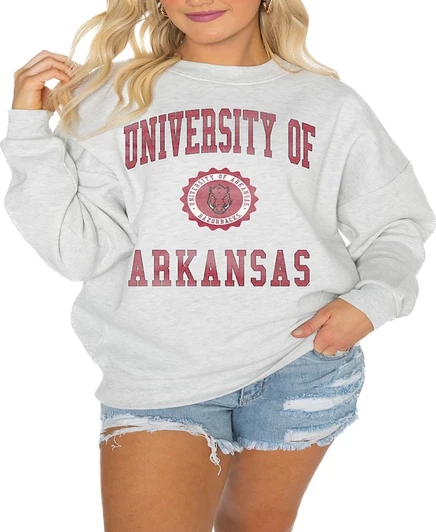 Женский пуловер Gameday Couture Razorbacks, многоцветный